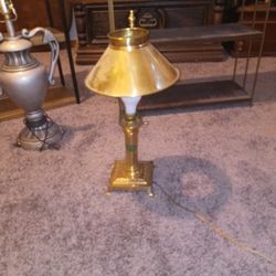 Orient Express Paris Brass Lamp