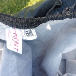 CAR COVER BLACK REFLECTORIZED ***