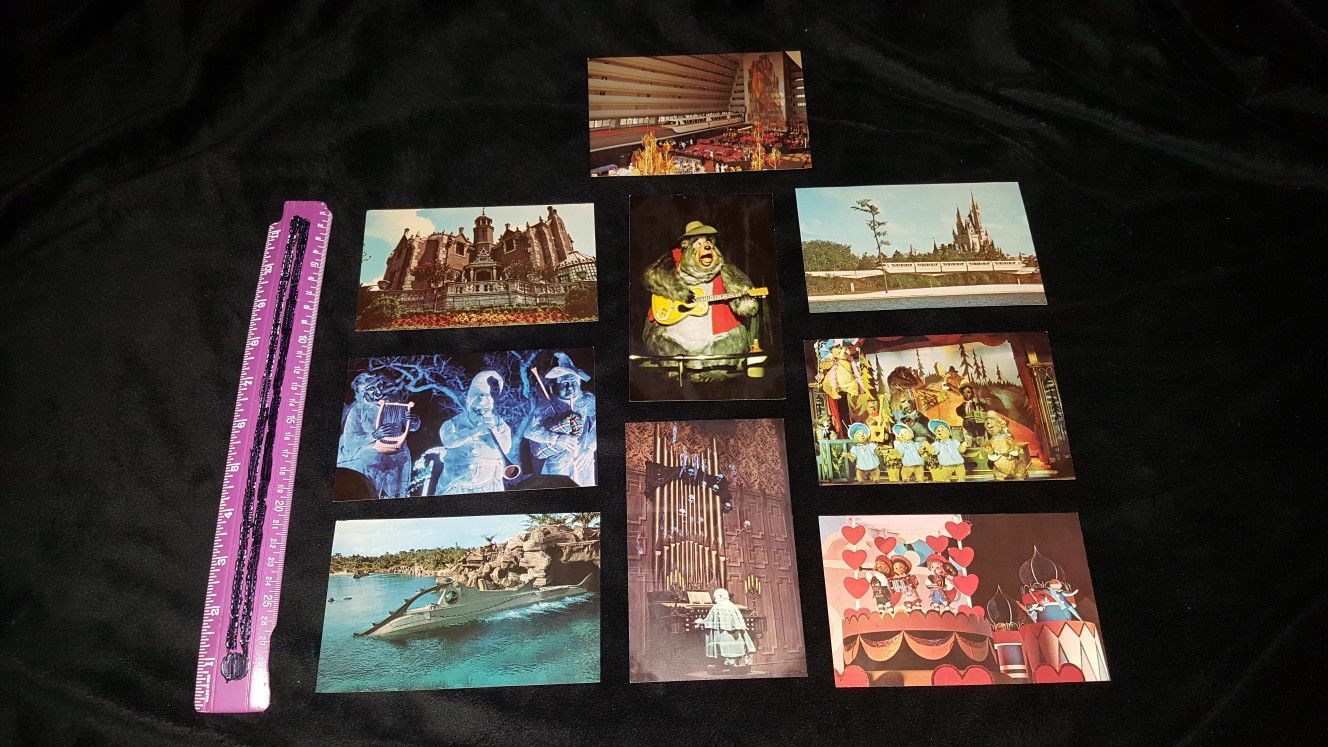 Walt Disney World Florida Post Cards 