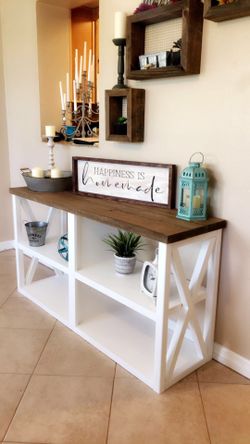 Console table