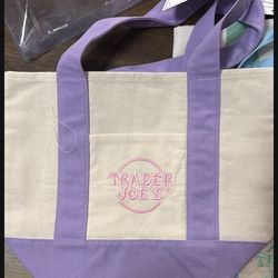 Trader joes mini canvas totes
