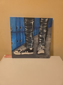 Painting Of Boy In High School