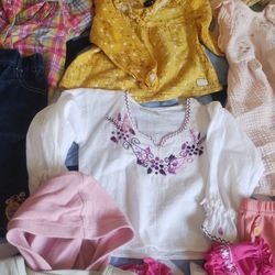 Ropa De Niña Usa Y Nueva , Una Bañera Y Una Pañalera Nueva 