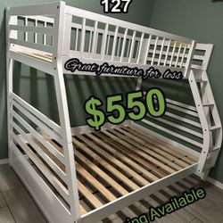 Bunk Bed Twin Over Full Brand New