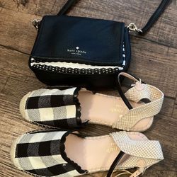 Kate Spade Crossbody, Espardrilles and Gold Bracelets Combo 🔥