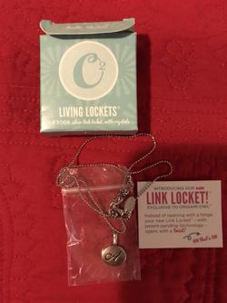 Sterling silver chain with the letter “A”