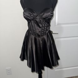 Brand New Windsor Black Corset Dress Size Small