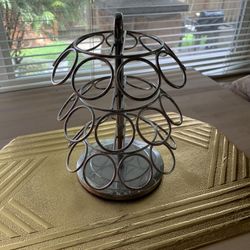 Silver Carousel Keurig Cup Holder