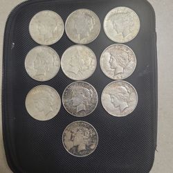 Peace Silver Dollars.  $48 Each 
