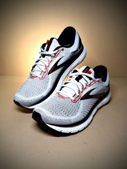 Brooks Mens Glycerin 18 Running Shoe Gray Black Sz 9.5 Comfort Walking
