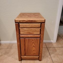Oak End Or Bedside Table Night Stand