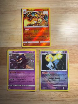 Charizard, Gengar, Uxie