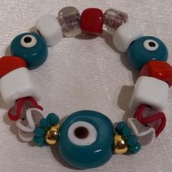  MULTICOLOR NATURAL STONES BRACELET 
