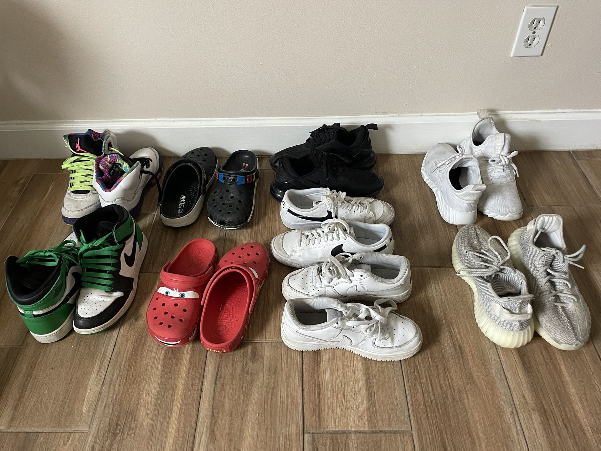 Obo Jordans Crocs Nike Adidas Yeezys Child Adult Kid Youth