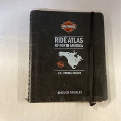 Harley Davidson Rand McNally Ride Atlas Of North América