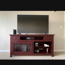 Cherry TV Stand/ TV Unit/ Entertainment Center