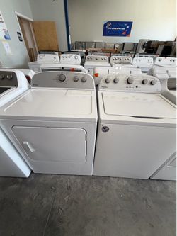 Washer and dryer