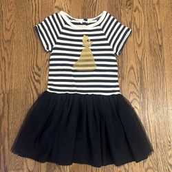 Size 5 Girls Gap Disney Belle Striped Dress