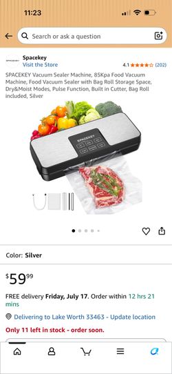 Food vacuum sealer