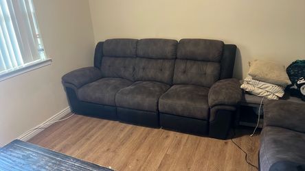 Leather couches