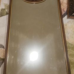 Vintage Federal  Mahogany Framed Mirror