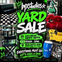 Yard Sale In houston 9/19