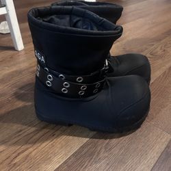 Black Balenciaga Alaska Boots Size 11 