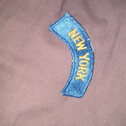 Vintage Sew On New York Patch