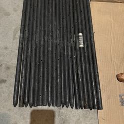 19 Estacas Nuevas Presio $50 Dólares 