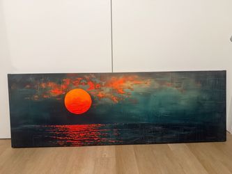 Sunset Wall Art on Canvas