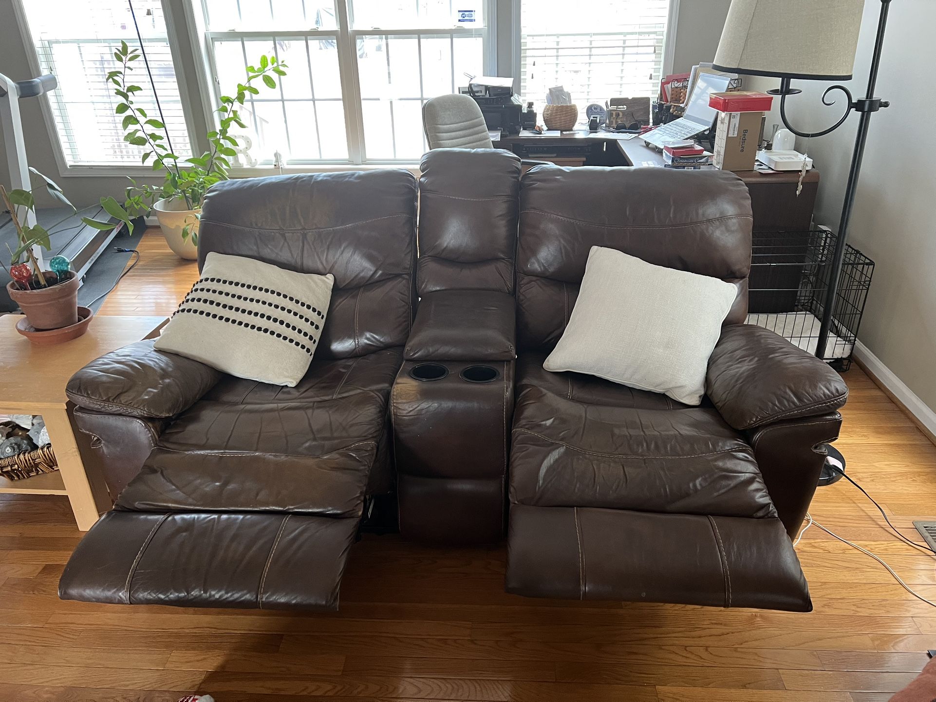 Dual Reclining Love Seat