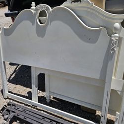 Full Size Headboard And Railings