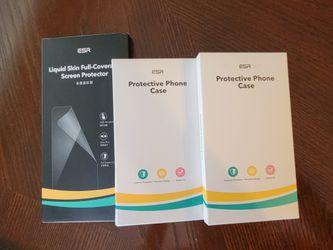 Samsung S21 Phone 2 Cases and 3 Screen Protectors