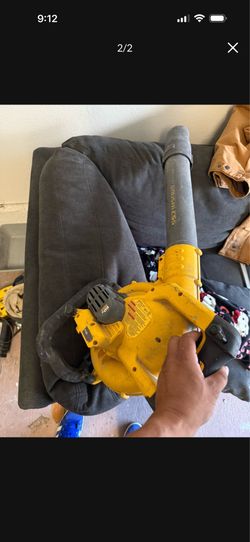 Dewalt cordless blower