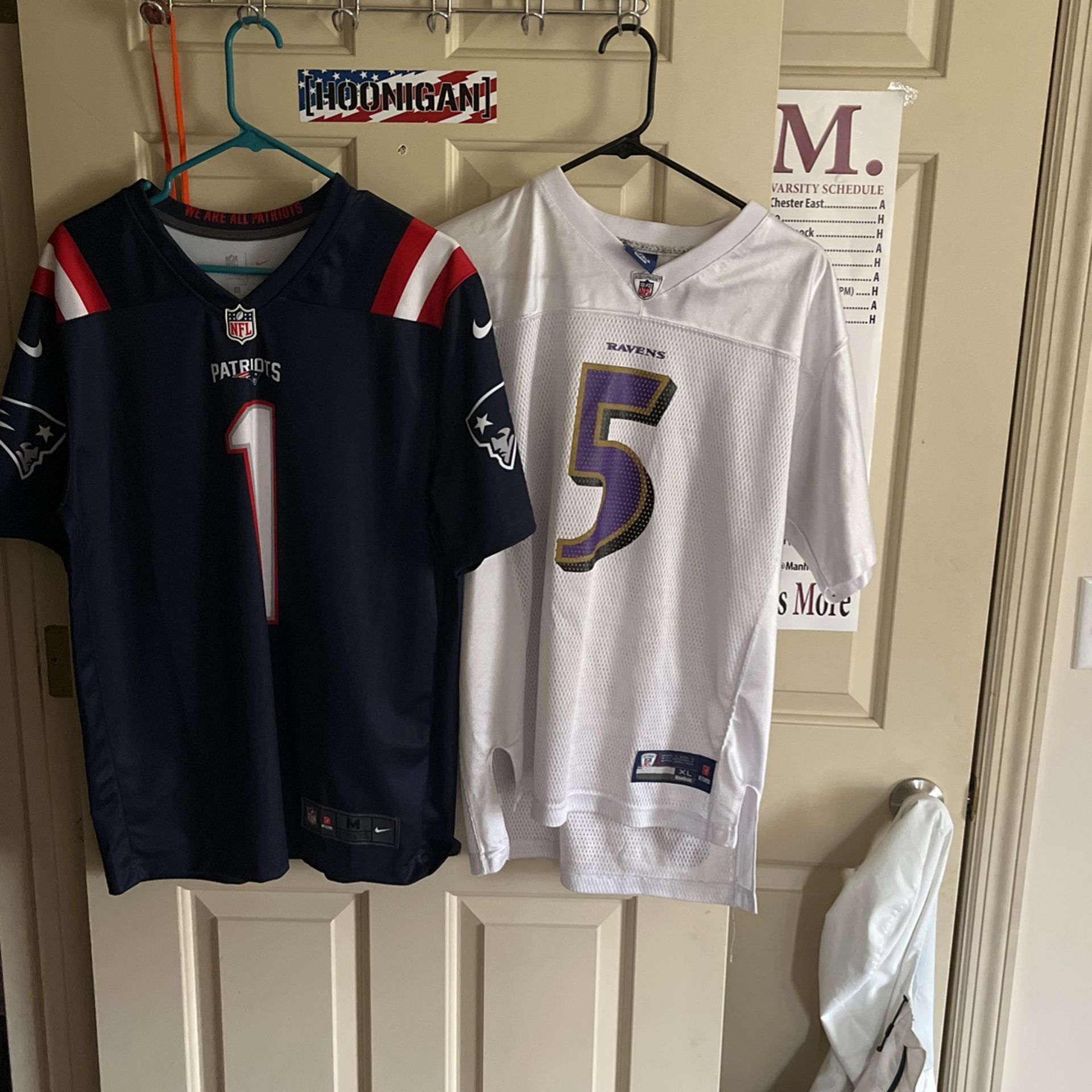 Joe Flacco And Cam Newton Jerseys