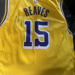 Authentic Signed Lakers Jersey 