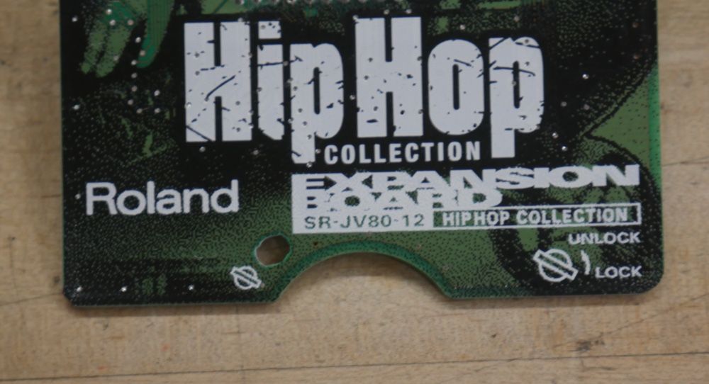 Roland SR-JV80-12 Hip Hop Expansion Board used tested in a good working order.