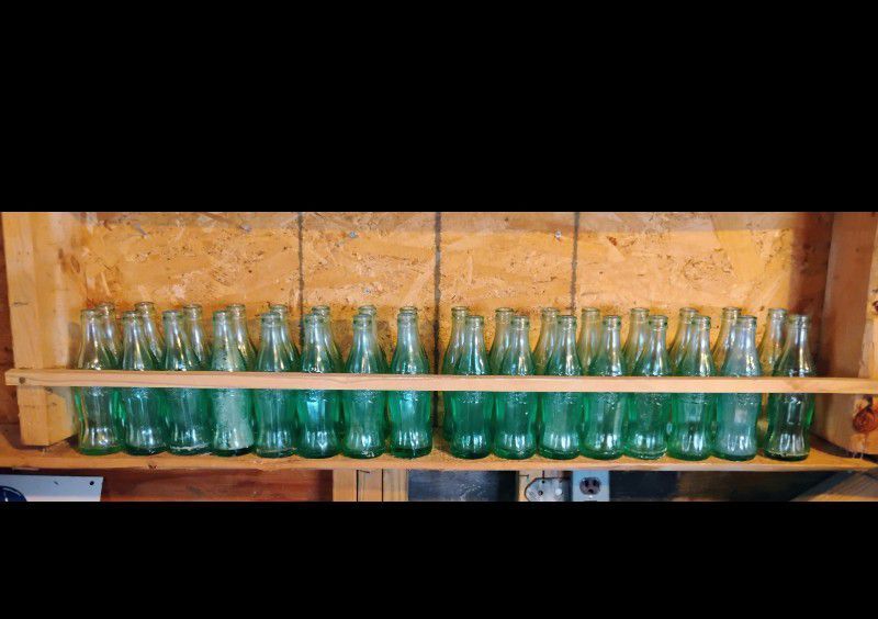 Mid 20th Century Cocoa Cola Bottle collection