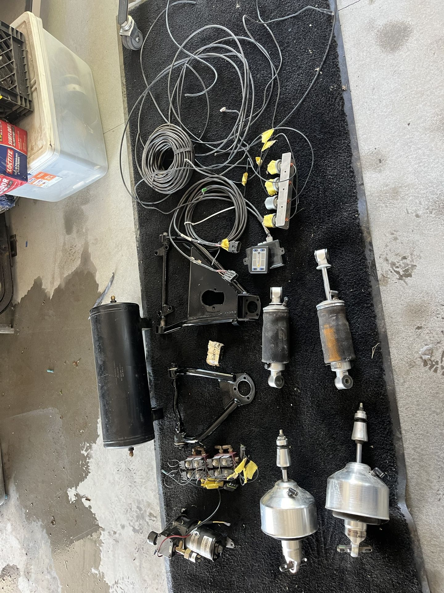Air Ride Complete Kit For 55 56 57 Chevy