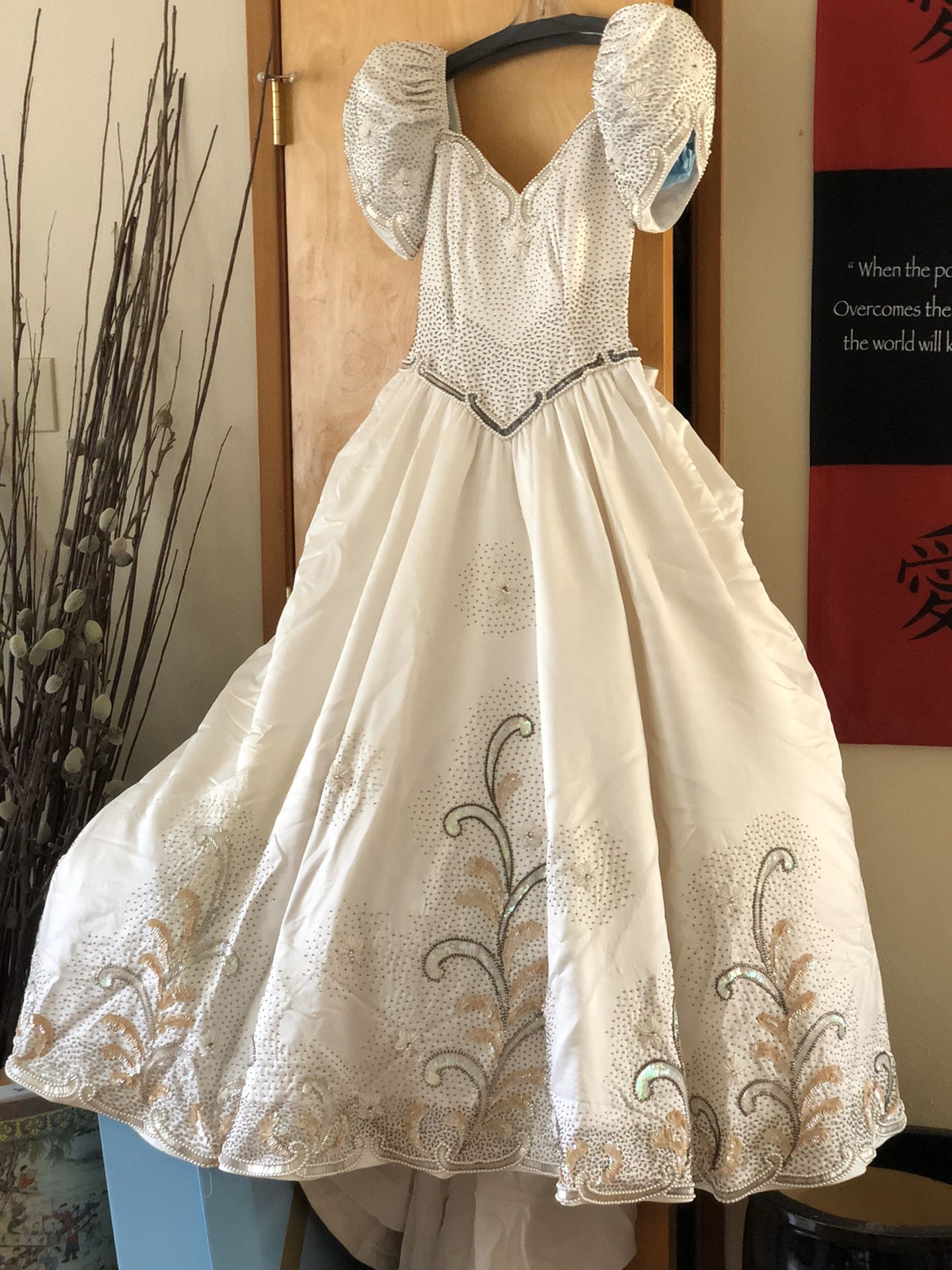 Vintage Eva Haynal Forsyth Wedding Dress: Price Cut!