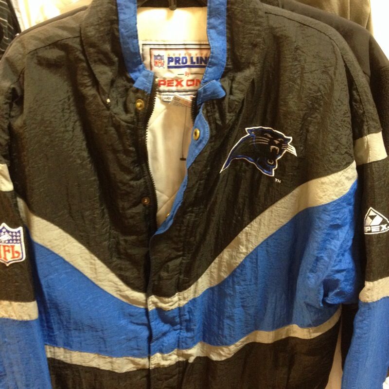 Vintage Carolina Panthers Pro Line Apex One Jacket szL