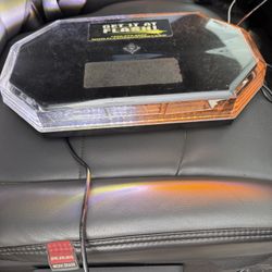 Magnet Mount Mini Amber Emergency LED Light Bar