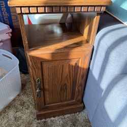 Wooden Side Table 