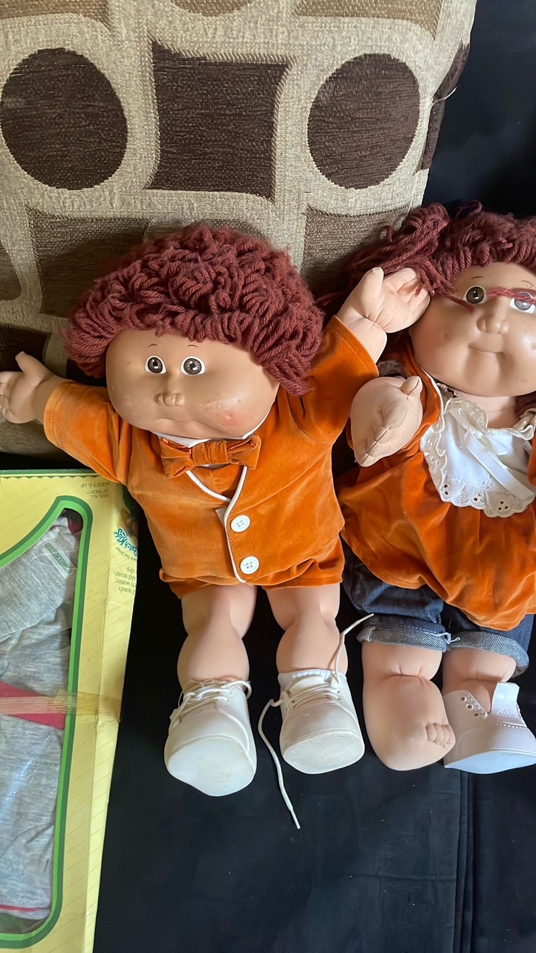 Cabbage Patch Kids With Clothes In The Box Still