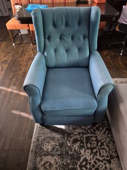 Blue Recliner