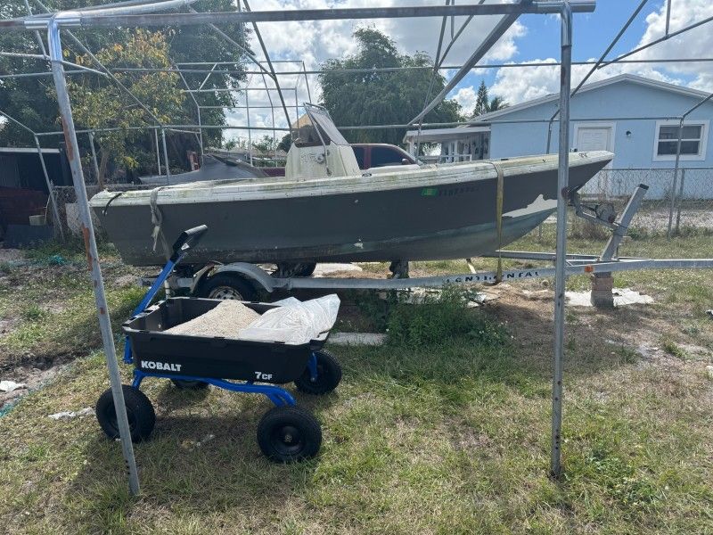 16 Ft Pro Line Boat No Motor