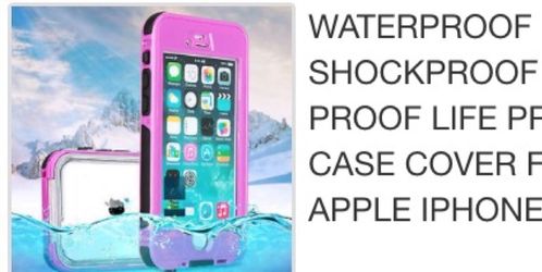 Water proof, shockproof, iPhone 6/6s case