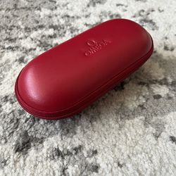 Genuine Omega Red Travel Storage Watch Case