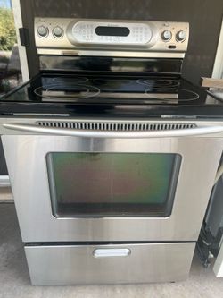 KitchenAid convection electric stove oven