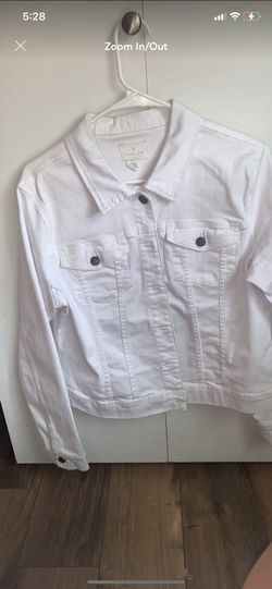 White Jean jacket